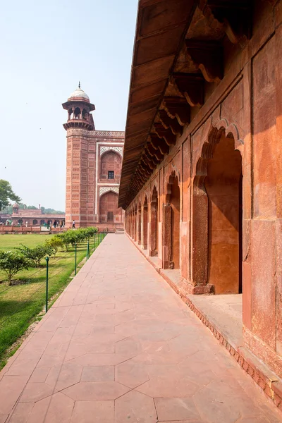 Taj mahal karmaşık parçası — Stok fotoğraf