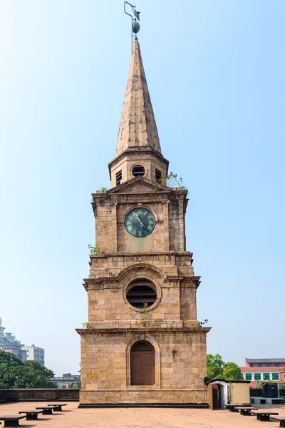 Iglesia anglicana de San Juan construida en el siglo XVIII — Foto de Stock
