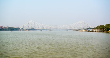 Howrah Bridge uzun görünümü
