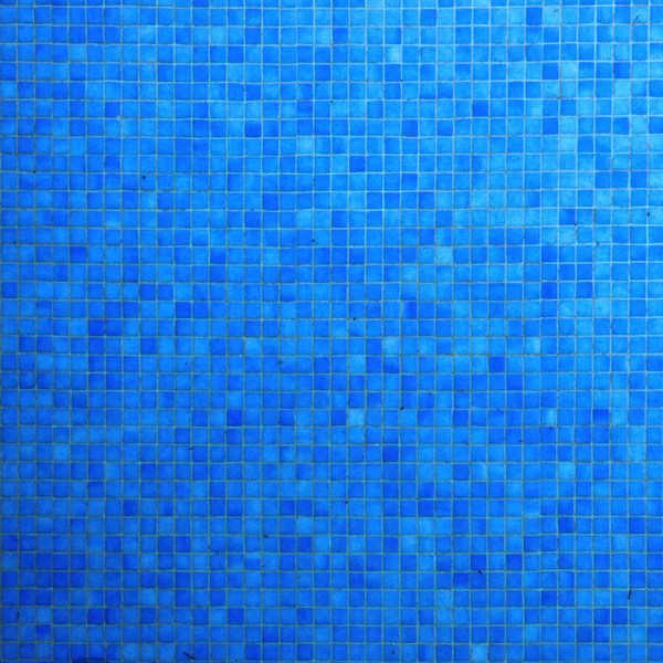 Mosaico azul piscina —  Fotos de Stock