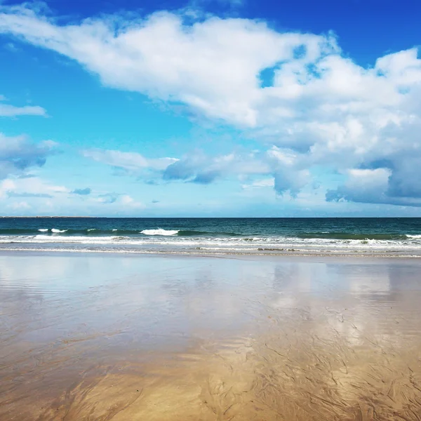 Spiaggia di sabbia — Foto Stock