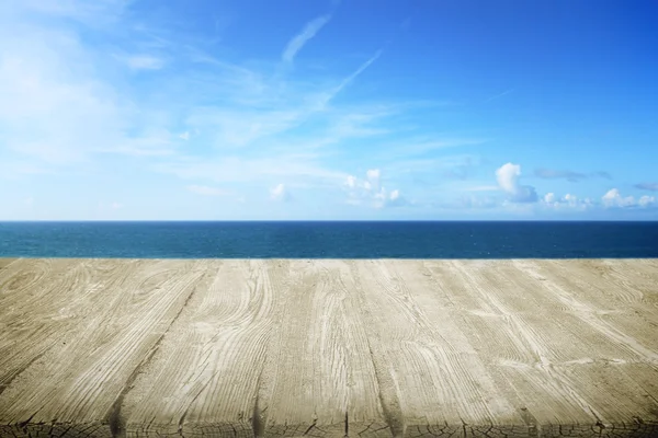 Strandtisch — Stockfoto