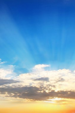 Gün batımı ışığı