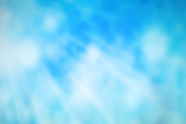 Boş soyut bahar gökyüzü bokeh