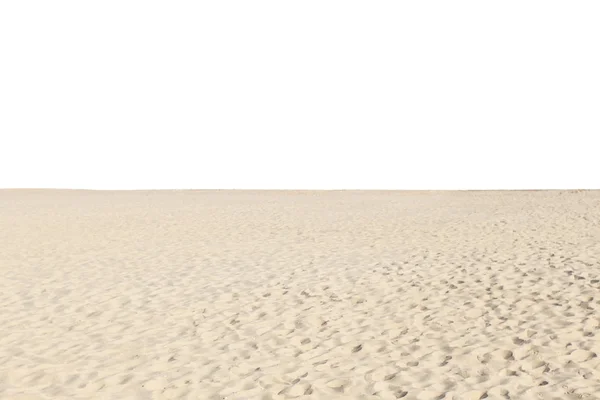 Praia de areia em branco — Fotografia de Stock