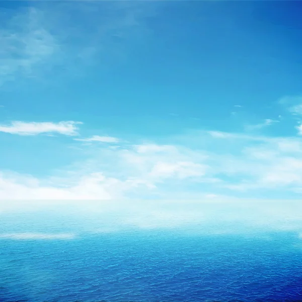하늘과 바다 — 스톡 사진