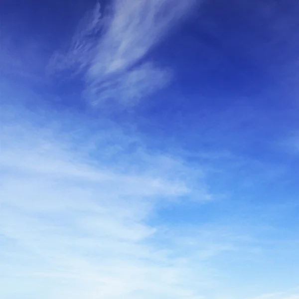 Mavi gökyüzü günbatımı — Stok fotoğraf