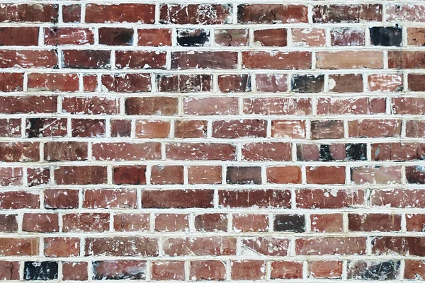 Mur en brique brune — Photo