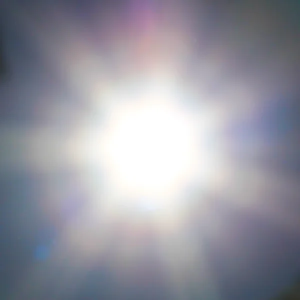 Close up Sun on the sky — Stock Photo, Image