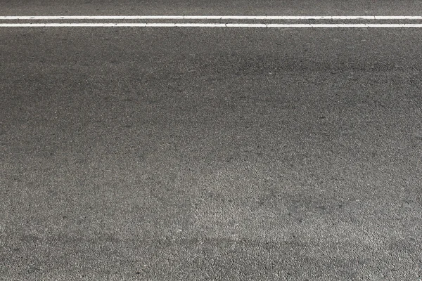 Camino de asfalto en blanco — Foto de Stock
