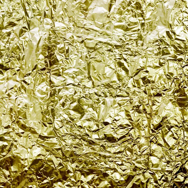 Golden foil surface — Stock Photo, Image