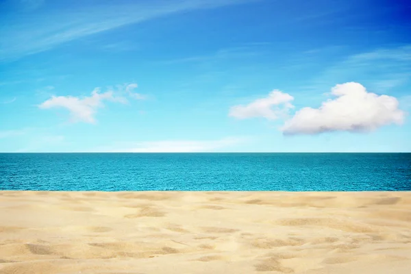 Beautiful sea view on sunny day — Stock Photo, Image