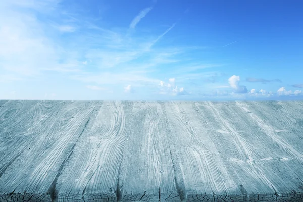 Mesa de inverno na neve — Fotografia de Stock