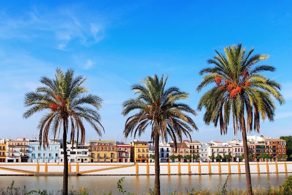 Sevilla staden på morgonen — Stockfoto