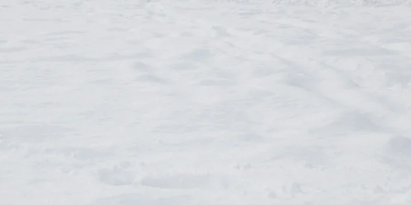 Поверхность снега на горизонте — стоковое фото