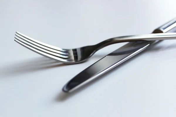 Knife and fork — Stock Photo, Image