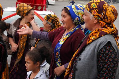 Kov-Ata, Türkmenistan-18 Ekim: Kimliği belirsiz olarak portresi