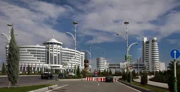 Ashgabat, turkmenistan - 20. Oktober 2015: Teil der Sportkooperation — Stockfoto