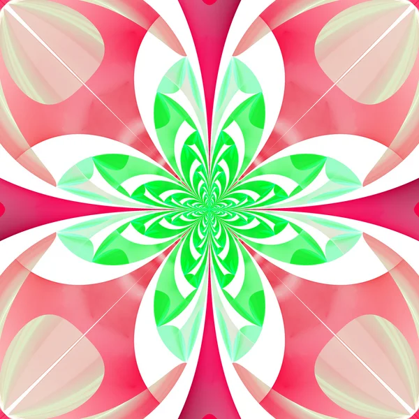 Fabulous multicolored flower pattern. You can use it for invitat — Stock Photo, Image