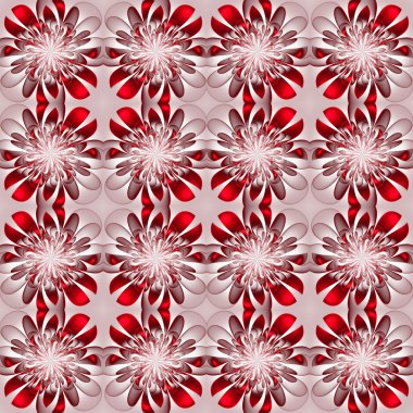 Muhteşem sorunsuz çiçek deseni. Yaratıcı tasarım, sanat bir