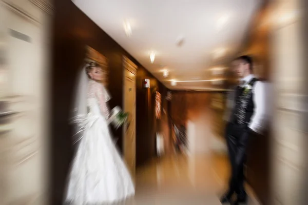 Αφηρημένα φόντο. Γάμου. Ζουμ Ακτινωτή θαμπάδα επίδραση defocusi — Φωτογραφία Αρχείου