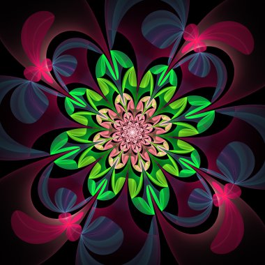 Muhteşem çok renkli çiçek deseni. Sen-ebilmek kullanma o için invitat