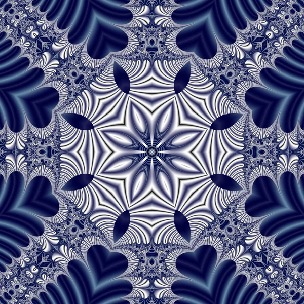 Fabuloso patrón simétrico para el fondo. Colección - Magica — Foto de Stock