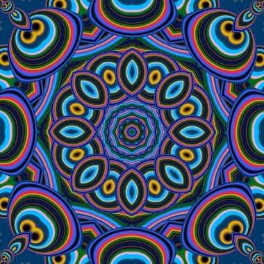 Renkli soyut mandala arka plan. Sen-ebilmek kullanma o için invitat