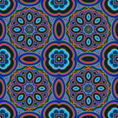 Renkli soyut seamless modeli. Sen-ebilmek kullanma o için invitatio