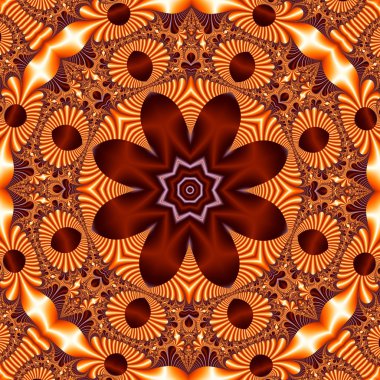 Fabulous mandala pattern for background. Collection - Magical Sa