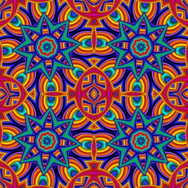 Renkli soyut seamless modeli. Sen-ebilmek kullanma o için invitatio