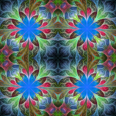 Fraktal tasarım güzel desen. Yaratıcı tasarım için resimler