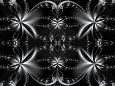 Çiçek fraktal deseni. Sen-ebilmek kullanma o için davetiye, defter