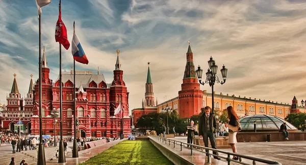 Rysslands statliga historiska museet. — Stockfoto