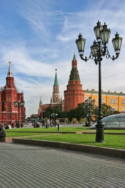 Moskova, Rusya - 24 Mayıs 2015: Devlet Tarihi Müzesi, Ru