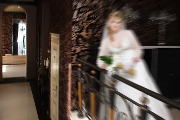 Contexte abstrait. Mariage. Zoom radial effet flou defocusi — Photo