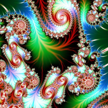 Spiral desenli çok renkli arka plan. Yaratıcı sanat