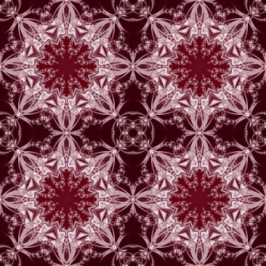 Çiçek daire süsleme ile Seamless modeli. Sen-ebilmek kullanma o için