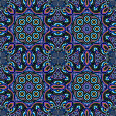 Renkli soyut seamless modeli. Sen-ebilmek kullanma o için invitatio