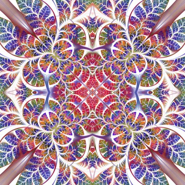 Simetrik Dikişsiz desen yaprak. Ben için kullanabilirsiniz