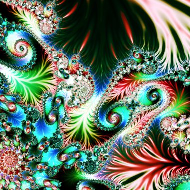 Spiral desenli çok renkli arka plan. Yaratıcı sanat