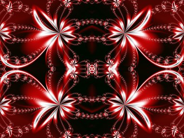 Çiçek fraktal deseni. Sen-ebilmek kullanma o için davetiye, defter