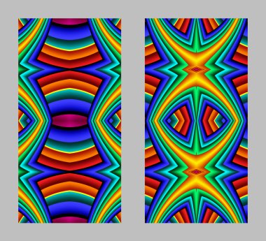 Cep telefonu kapağında fraktal tasarımlı güzel desenler var.