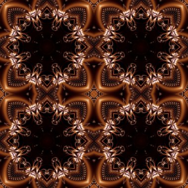 Çiçek daire süsleme ile Seamless modeli. Sen-ebilmek kullanma o için