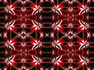 Sorunsuz çiçek fraktal deseni. Sen-ebilmek kullanma o için davetiye,