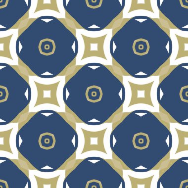 Kusursuz soyut geometrik çiçek deseni. Moda tasarımı ve ev dekorasyonu için harika. Duvar halısı, battaniye, yatak örtüsü, kumaş, seramik fayanslar, duvar kağıtları için süs..