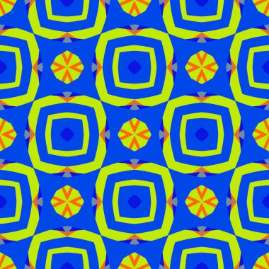 Kusursuz soyut geometrik çiçek deseni. Moda tasarımı ve ev dekorasyonu için harika. Duvar halısı, battaniye, yatak örtüsü, kumaş, seramik fayanslar, duvar kağıtları için süs..