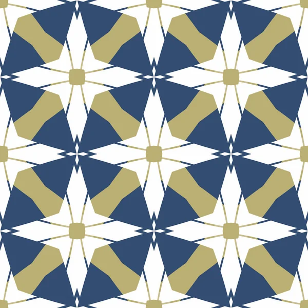 Bezešvé Abstraktní Geometrický Květinový Vzor Skvělé Pro Módní Design Design — Stock fotografie