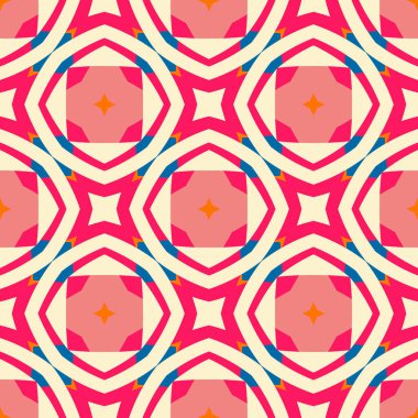 Kusursuz soyut geometrik çiçek deseni. Moda tasarımı ve ev dekorasyonu için harika. Duvar halısı, battaniye, yatak örtüsü, kumaş, seramik fayanslar, duvar kağıtları için süs..