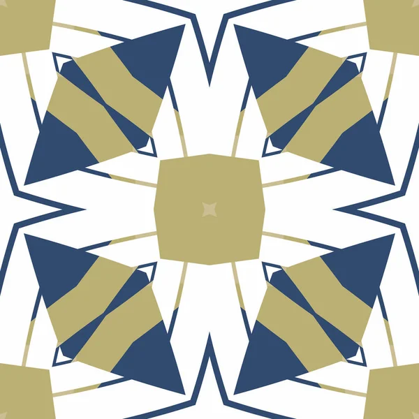 Enkelt Trendigt Symmetriskt Geometriskt Mönster Perfekt För Modedesign Och Husinredning — Stockfoto